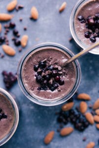 Chocolate Blueberry Smoothie - Chelsea's Messy Apron