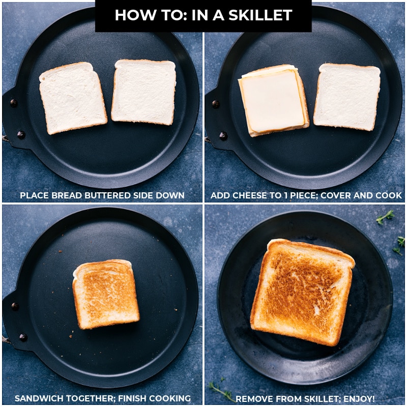 How to Make a Grilled Cheese Sandwich
