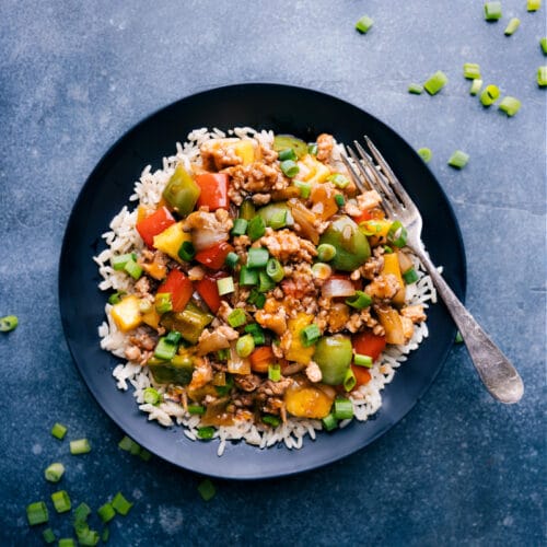 Sweet and Sour Chicken Stir-Fry - Chelsea's Messy Apron