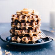 Banana Waffles - Chelsea's Messy Apron