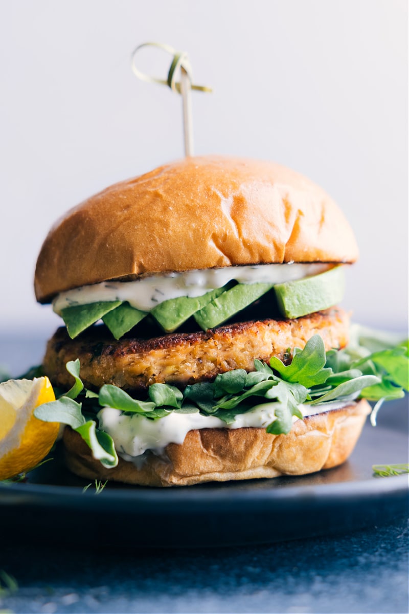 Our Favorite Salmon Burgers - Chelsea's Messy Apron