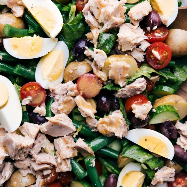 Tuna Nicoise Salad - Chelsea's Messy Apron