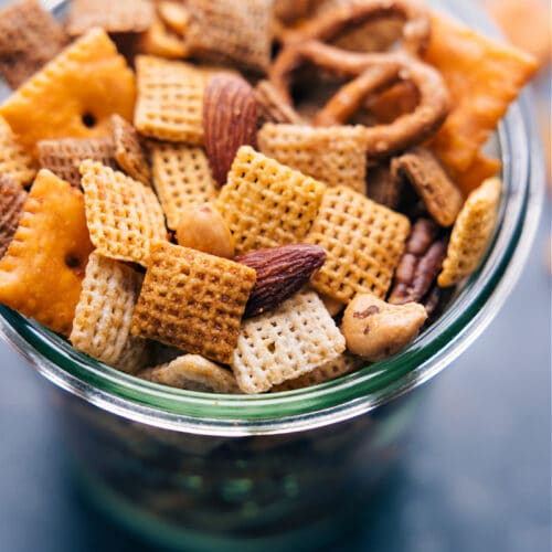 Chex Mix Recipe (Oven or Crockpot) - Kitchen Fun With My 3 Sons