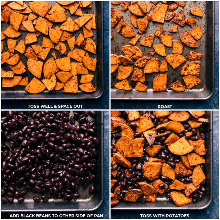 Sweet Potato Black Bean Salad - Chelsea's Messy Apron