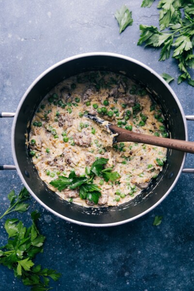 Meatballs And Orzo One Pot Chelsea S Messy Apron