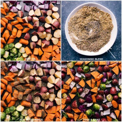 Roasted Vegetables Best Seasoning Chelseas Messy Apron