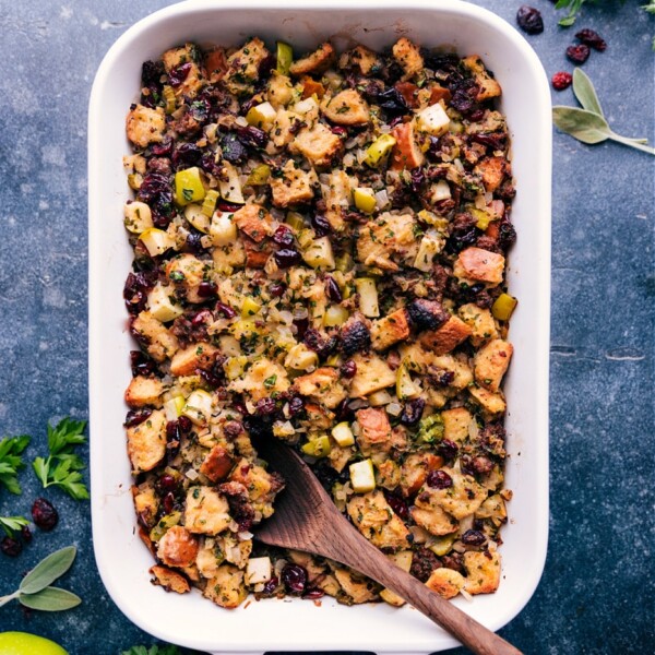 Sausage Stuffing Recipe - Chelsea's Messy Apron