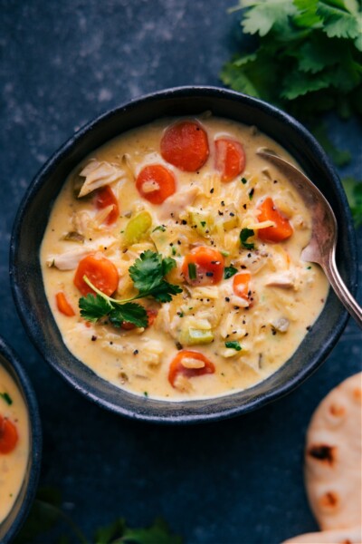 Chicken Curry Rice Soup - Chelsea's Messy Apron