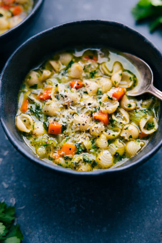 Vegetable Pasta Soup Best Herb Blend Chelsea S Messy Apron