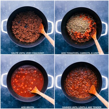 Beef Lentil Soup - Chelsea's Messy Apron