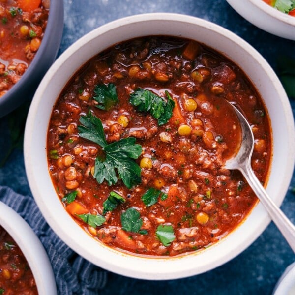 Beef Lentil Soup - Chelsea's Messy Apron