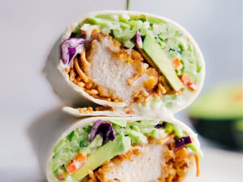 Chinese Chicken Salad Cups - Roti n Rice