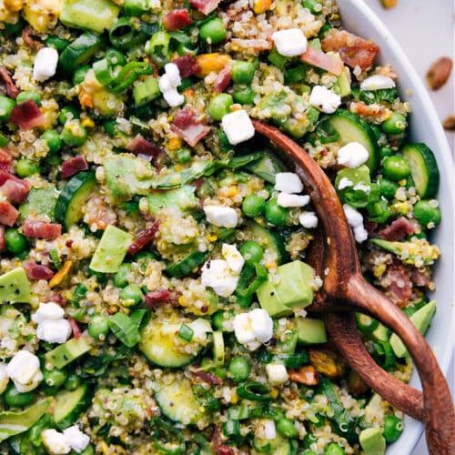 Herbalicious Quinoa Salad - Chelsea's Messy Apron