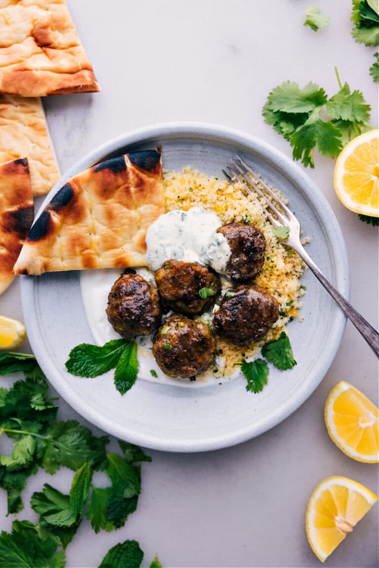 Beef Kofta Meatballs - Chelsea's Messy Apron