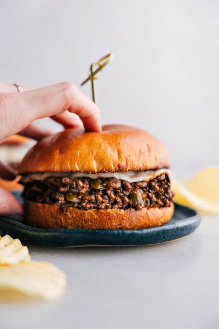 Philly Cheesesteak Sloppy Joes - Chelsea's Messy Apron