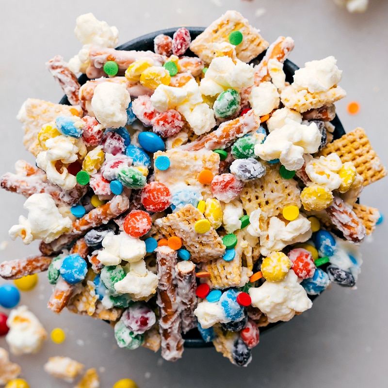 Popcorn Snack Mix - Chelsea's Messy Apron