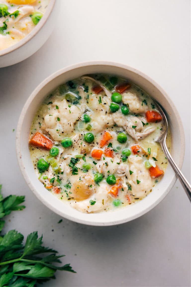 Instant Pot Chicken And Dumplings - Chelsea's Messy Apron