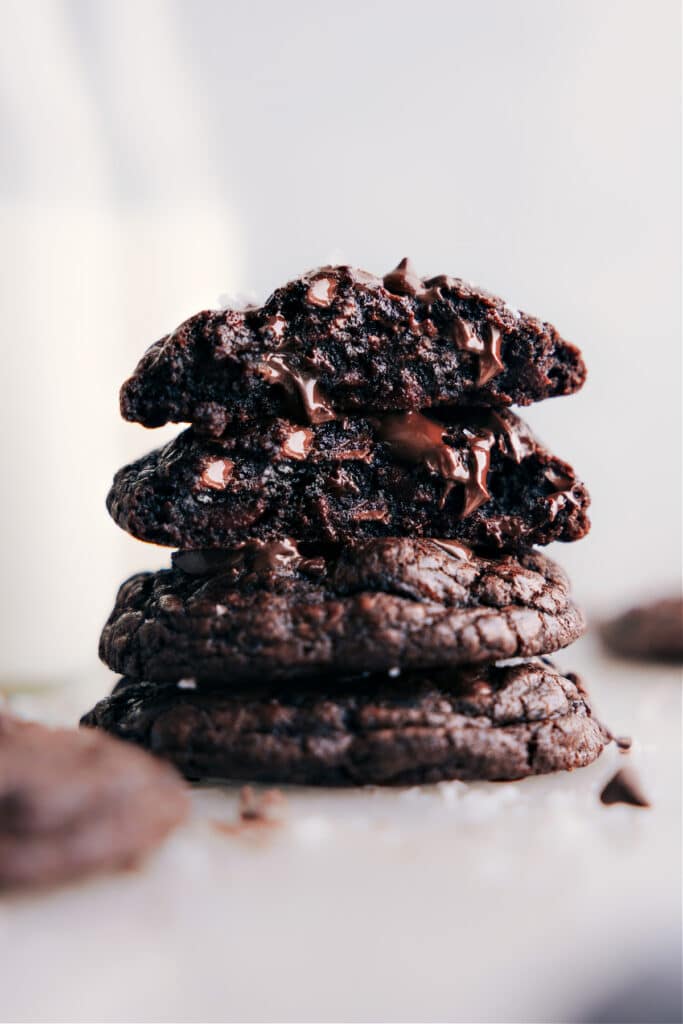 BEST Chocolate Cookies (Fudgy!) - Chelsea's Messy Apron