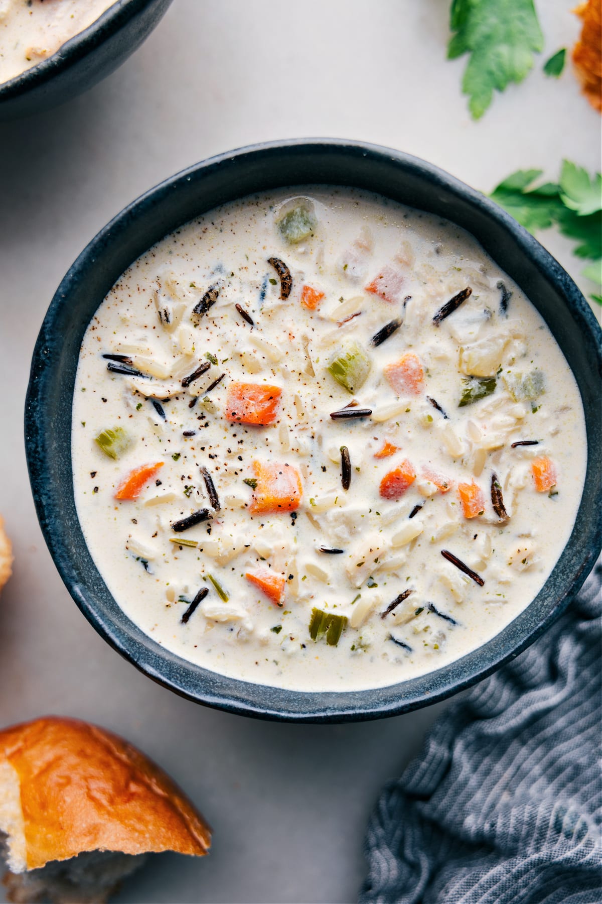 Creamy Chicken and Wild Rice Soup Recipe