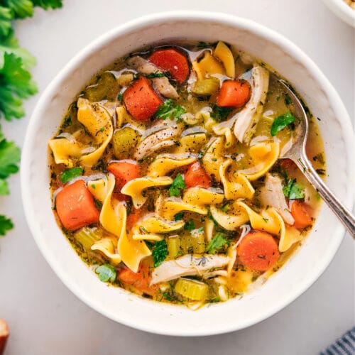 Chicken Noodle Soup - Chelsea's Messy Apron