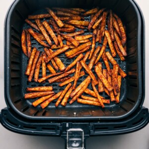 The Air Fryer Potatoes fresh out of the air fryer.