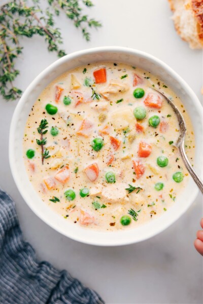 Chicken and Potato Soup - Chelsea's Messy Apron