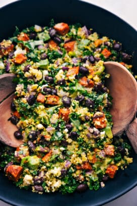 Kale Sweet Potato Salad - Chelsea's Messy Apron