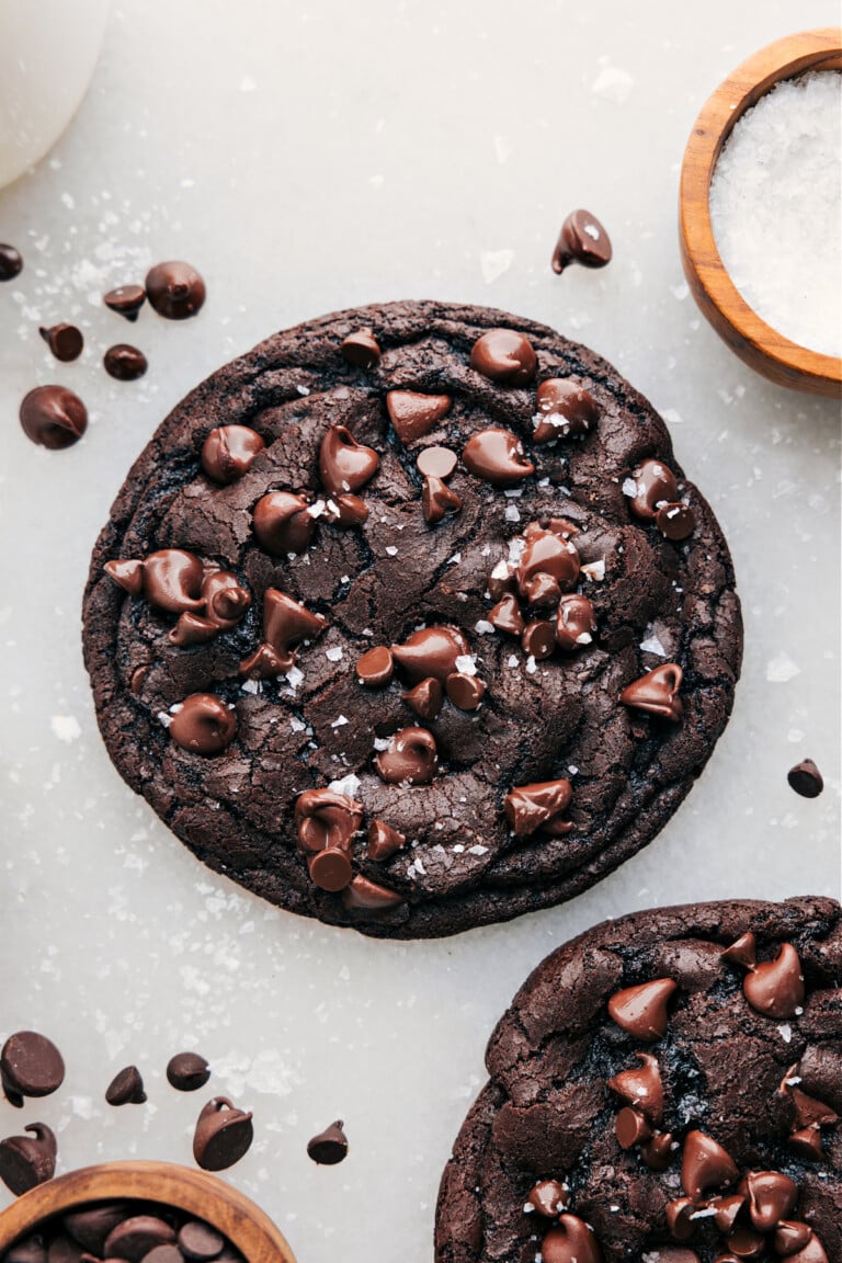 Single Serve Double Chocolate Cookie - Chelsea's Messy Apron