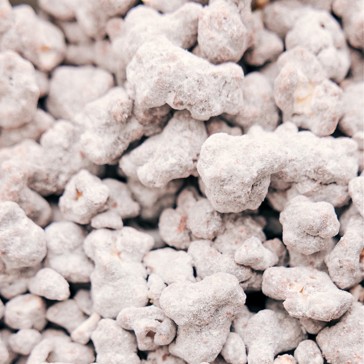 Popcorn Puppy Chow, ready to enjoy as the ultimate snack mix.