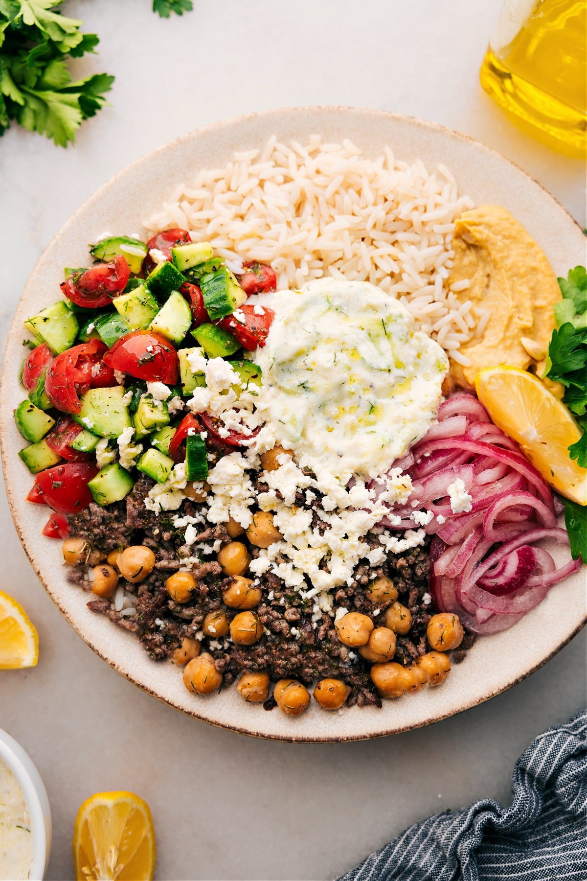 The dish is served in a bowl, ready to enjoy.